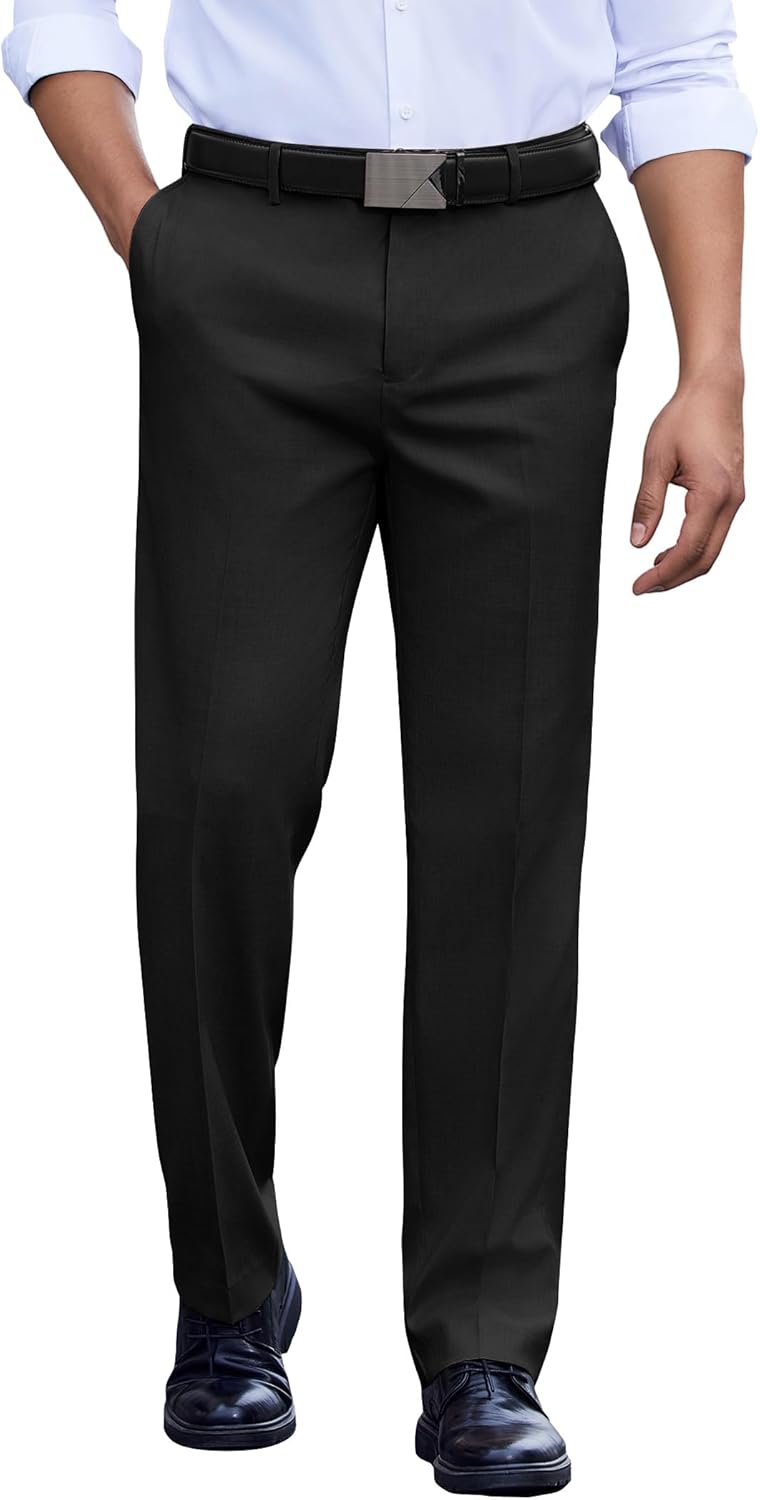 COOFANDY Men's Classic Fit Dress Pants for Stylish Comfort