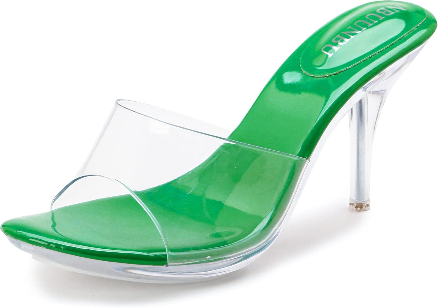 Silver Clear Heels for Women - Sexy Stiletto Sandals for All Occasions