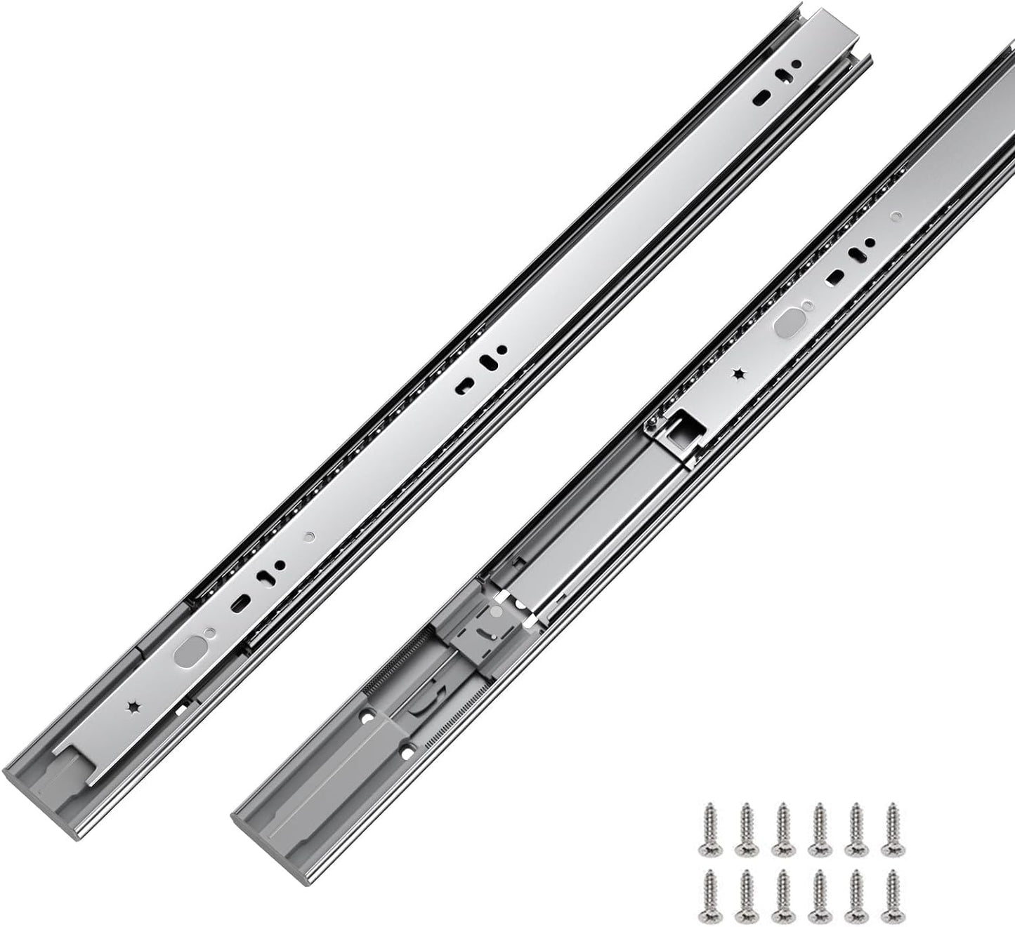 LONTAN 10 Pairs Soft Close Drawer Slides 18 Inch Heavy Duty