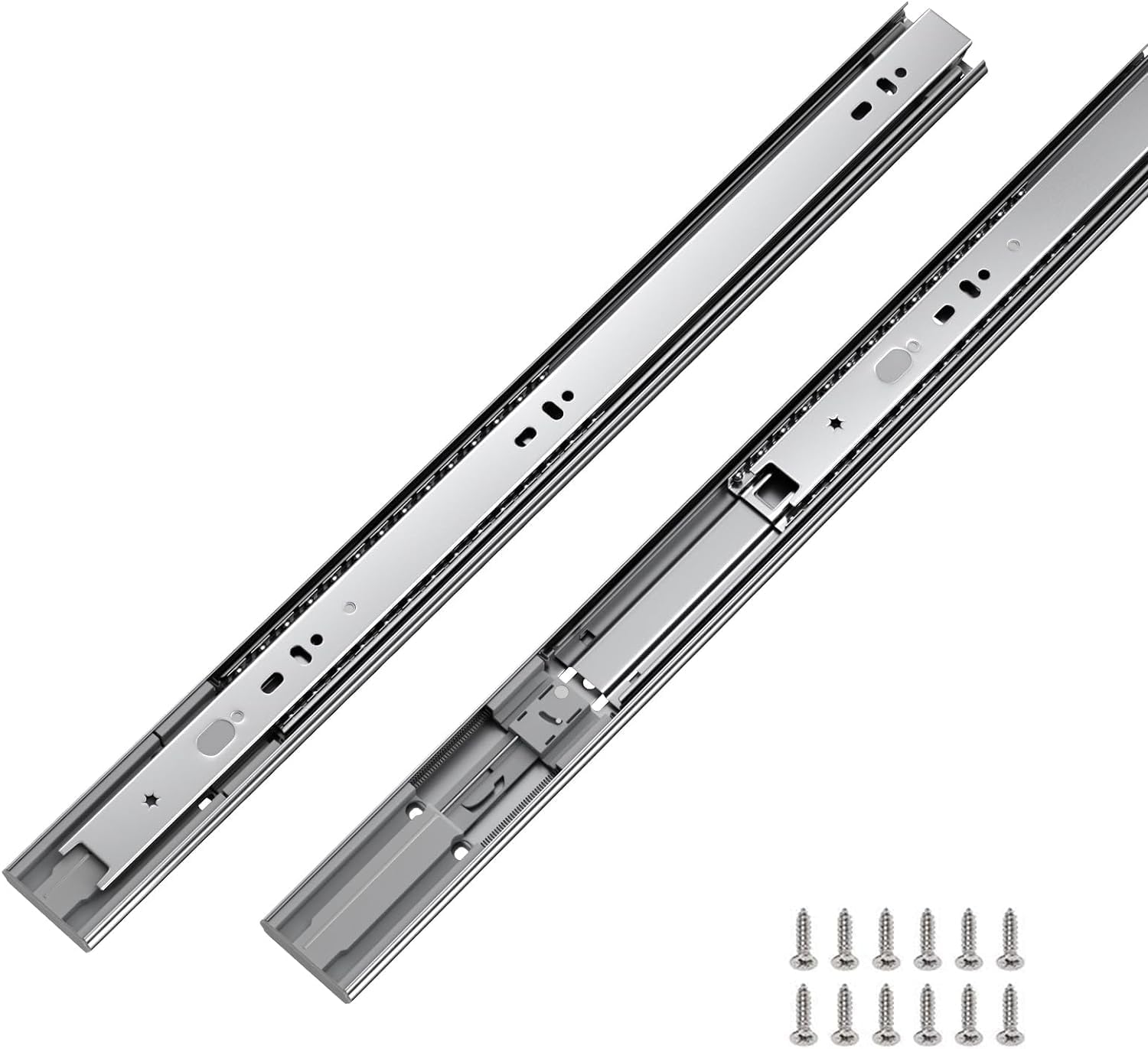 LONTAN 10 Pairs Soft Close Drawer Slides 18 Inch Heavy Duty