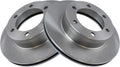 TRQ Front Brake Rotors Set Vented Compatible with 1996-2002 Toyota