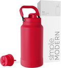 64oz Trek Pivot Water Bottle Jug - Ember Red Insulated