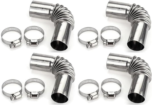 Efficient 24mm Stainless Steel Exhaust Connector