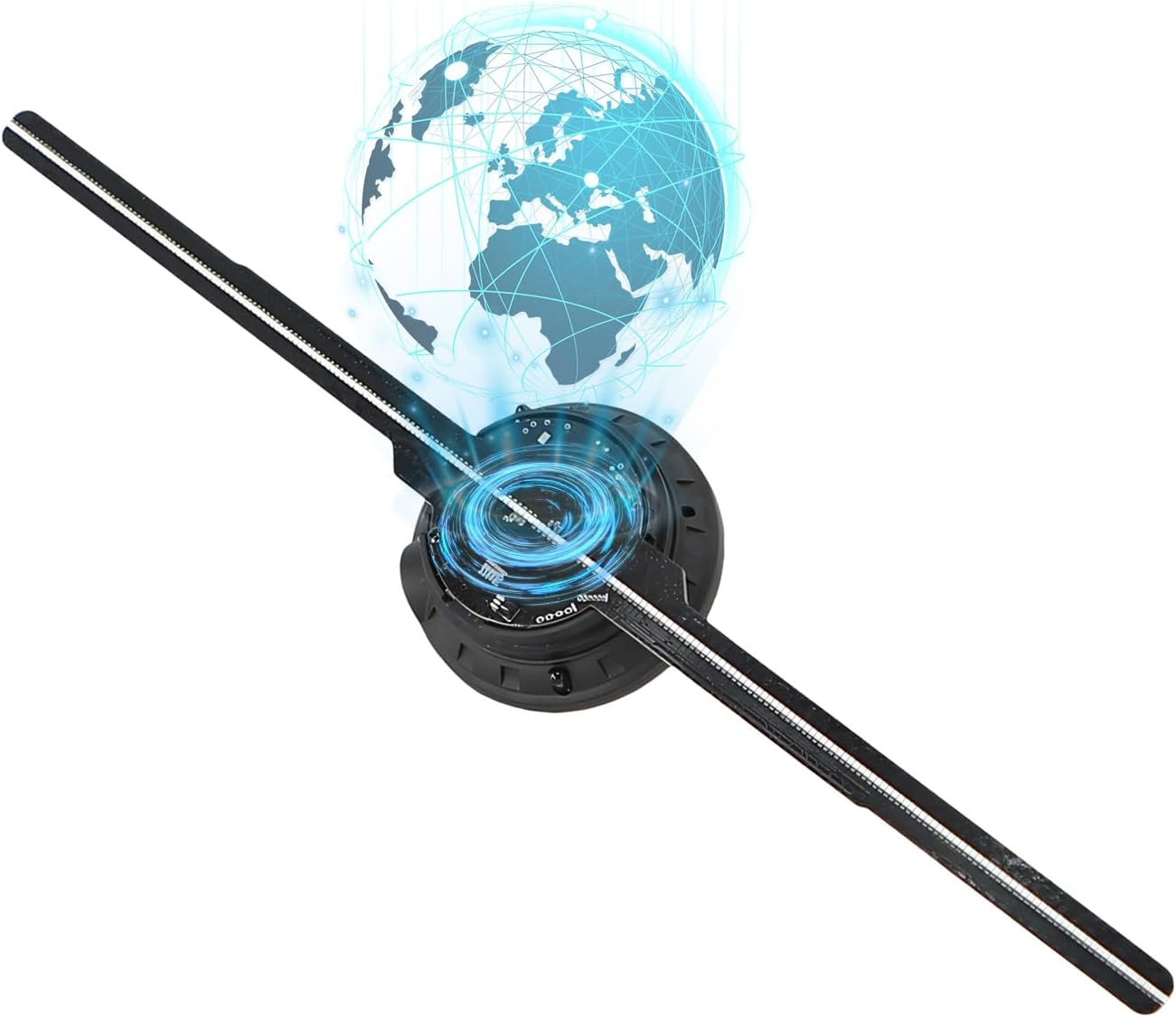 WiFi 3D Hologram Fan: Vibrant Visuals Anywhere!