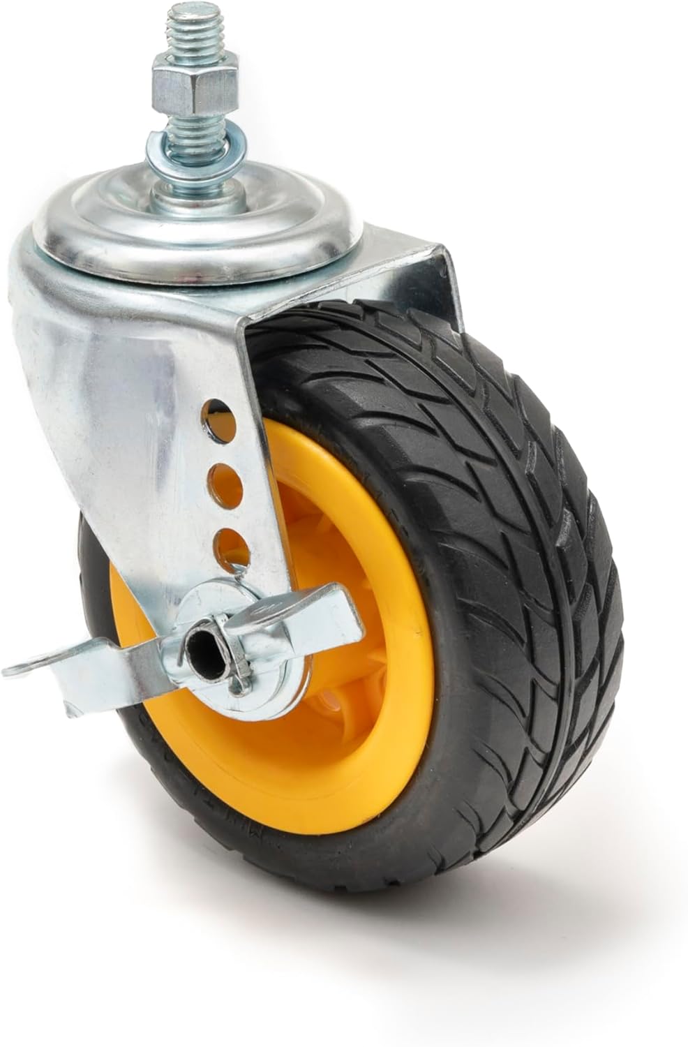 Rock-N-Roller Ground Glider Caster with Brake for Multi-Carts