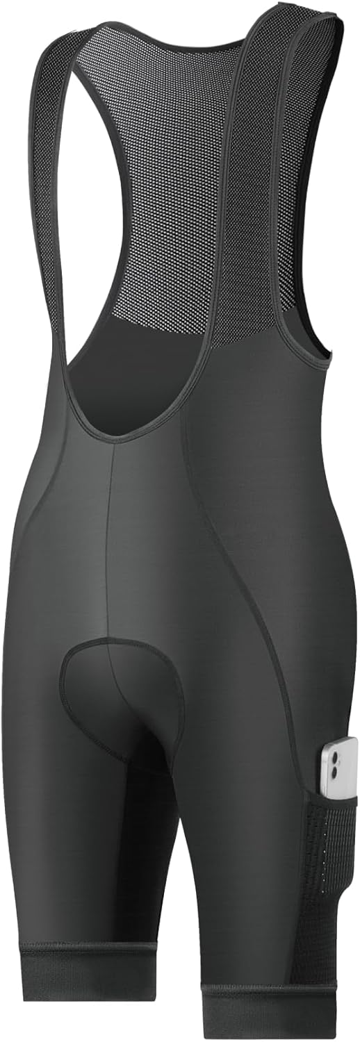 CEROTIPOLAR Cycling Bibs for Men with Long Riding Pad