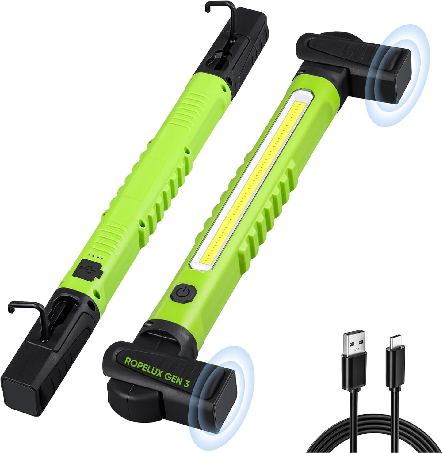 Ropelux Work Light 3200LM Ultra Bright Mechanic Lighting Bar