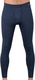 Meriwool Mens Base Layer 100% Merino Wool Thermal Pants - Soft, Warm
