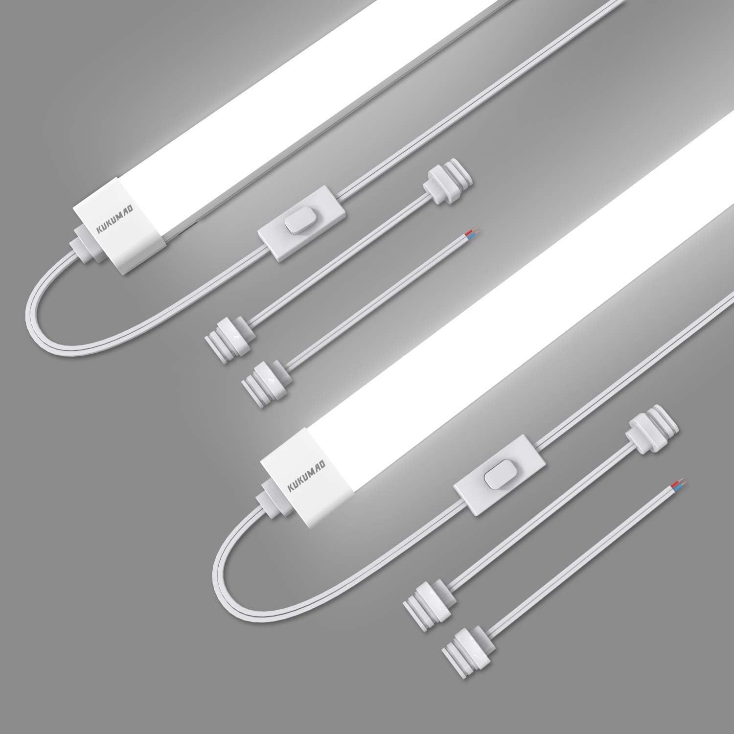 KUKUMAO 5000K LED Ceiling Light Fixture for Garage and Kitchen