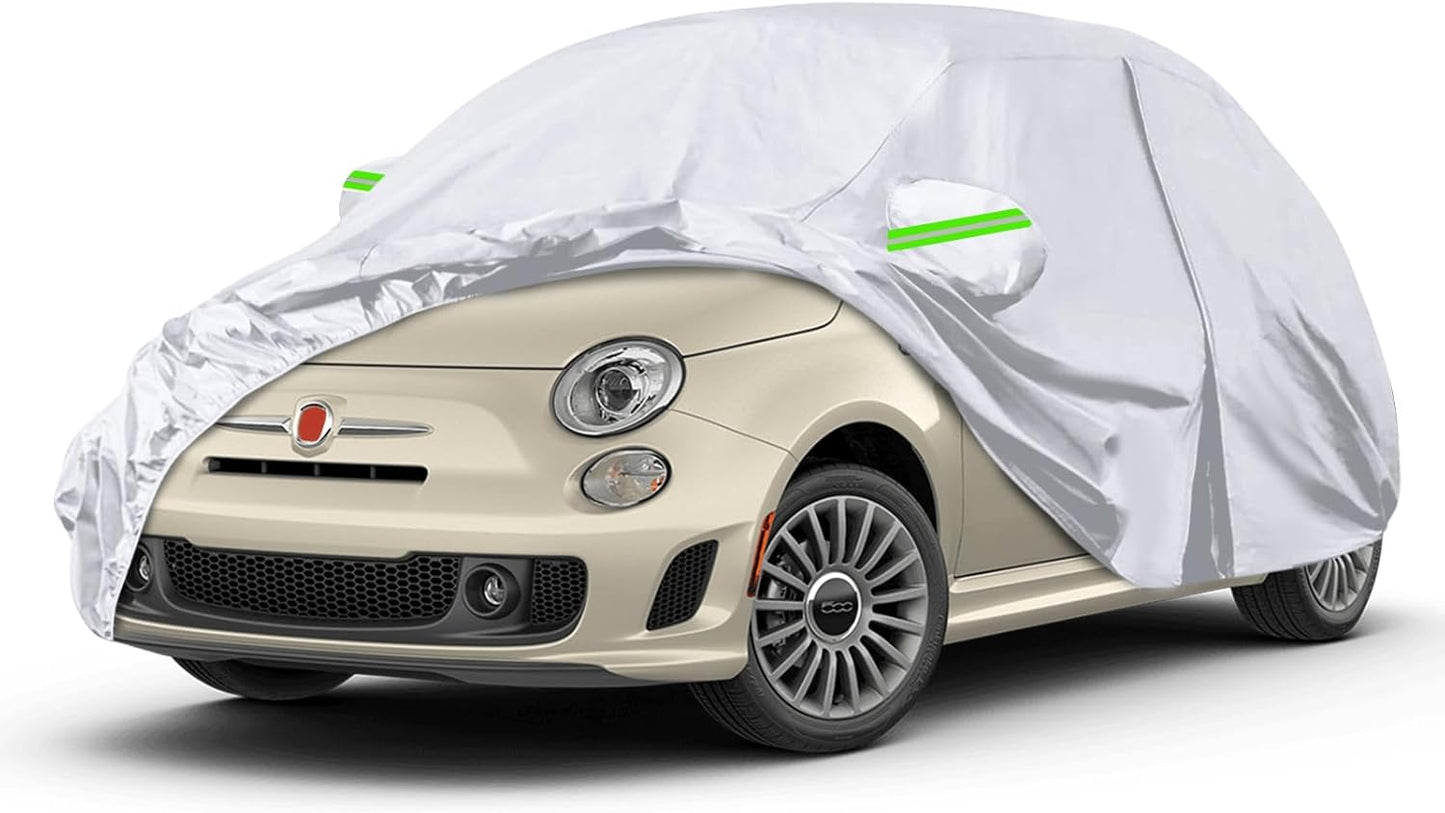 Waterproof Car Covers for 2007-2024 Fiat 500/500C Protection