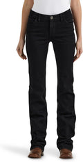 Wrangler Women's Premium Patch Mae Sits Above Hip Jean - Ultimate feel