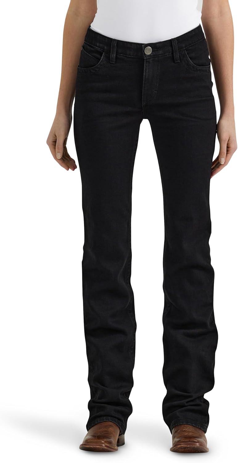 Wrangler Women's Willow Mid Rise Boot Cut Ultimate Riding Jean