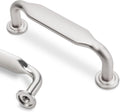 10 Pack 3 in Cabinet Pulls Brushed Satin Nickel - Solid Zinc Hardware
