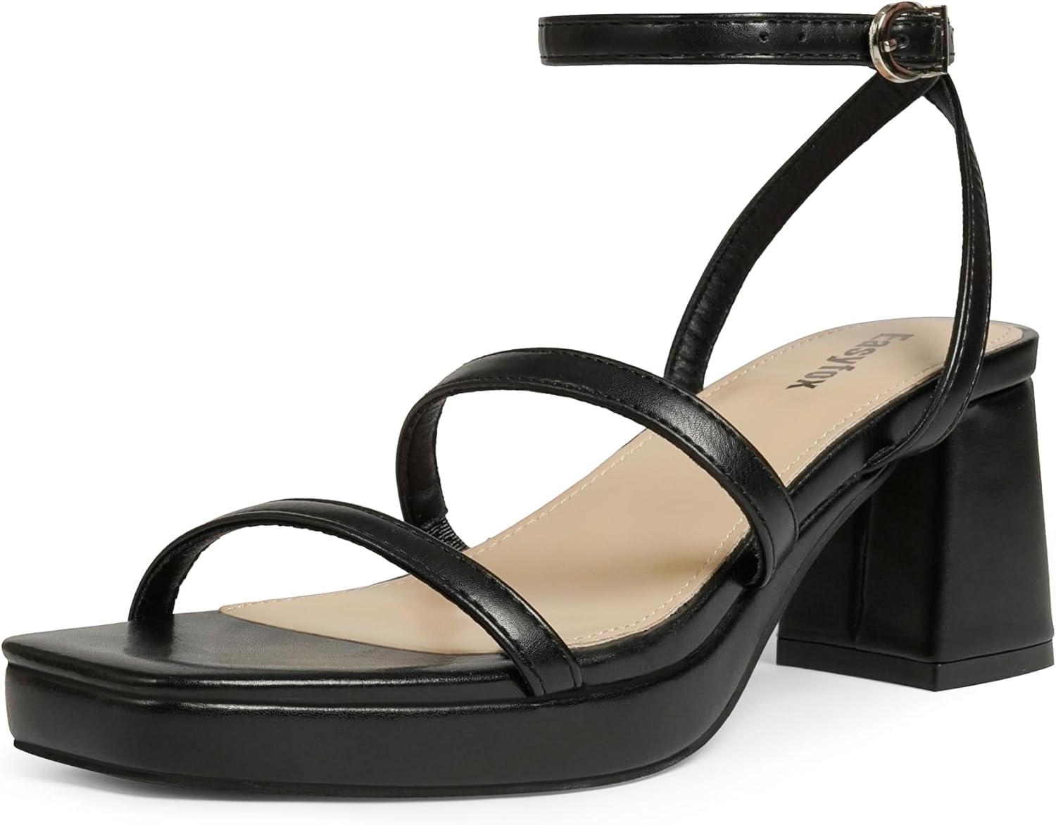 Stylish Platform Sandals for Women with Chunky Heels and Straps
