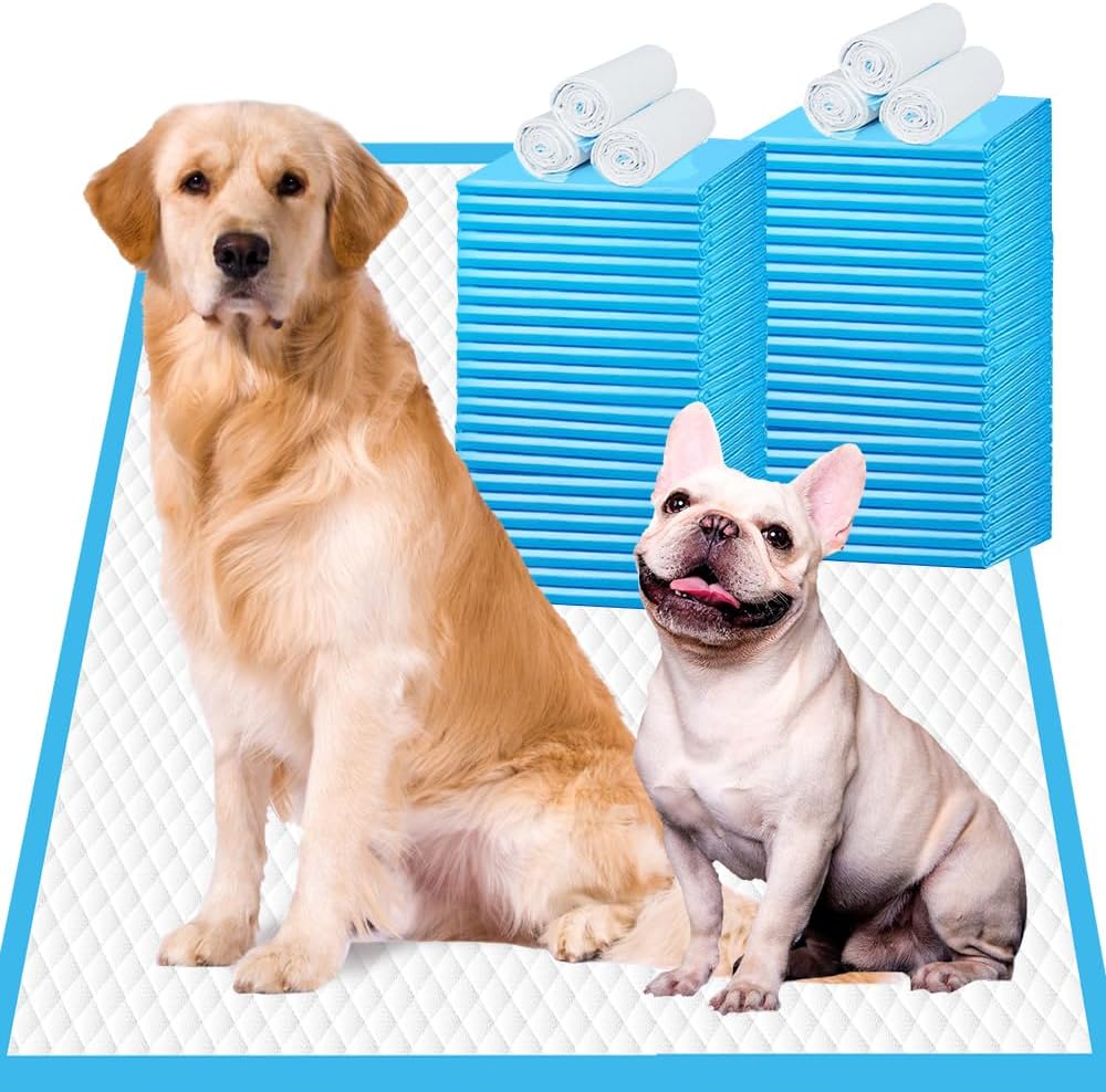 Extra Large Dog Pee Pads for All Pets - Super Absorbent & Leak-Proof