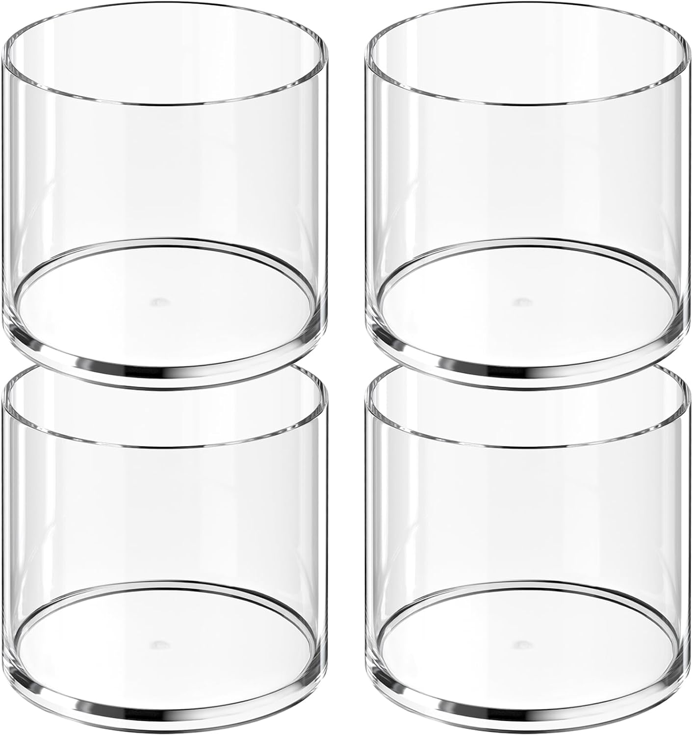 MaxGear Clear Acrylic Pen Holders - Organize Stylishly