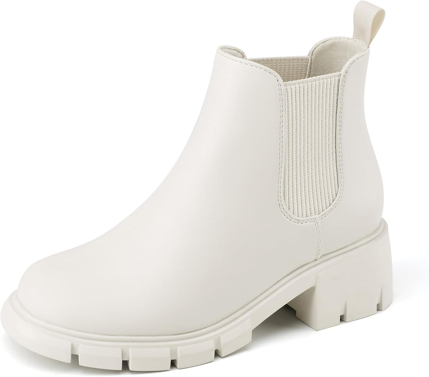 Athlefit Girls Ankle Boots for Kids - Comfortable Slip On Style