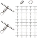 Goture Stainless 3way Swivel Fishing Crossline Swivels - Smooth