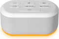 LazyNight White Noise Machine - 30 Sounds, 12 Night Lights - Sleep Better!