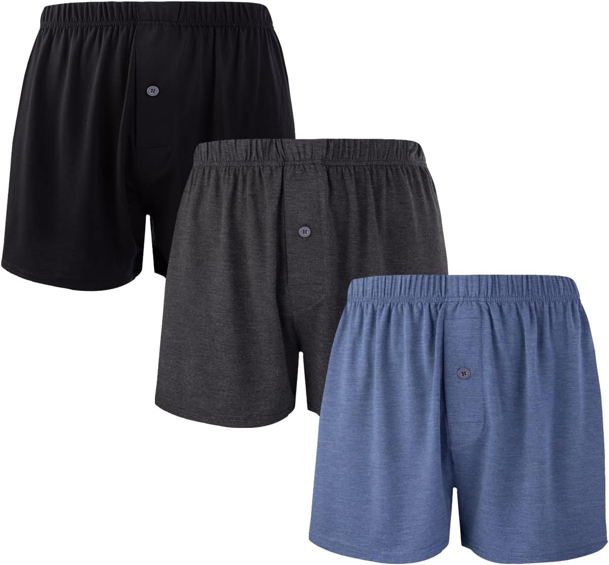 Bamboo Cool Mens Boxers Short Classic Fit Soft Casual Underwear