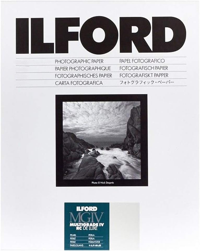 Ilford 5x7 Multigrade B&W Paper with Pearl Surface, 25 Sheets