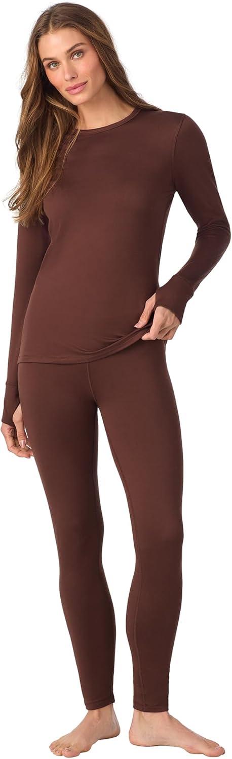 Cuddl Duds Womens Fleece Lined Thermal Base Layer Set Review