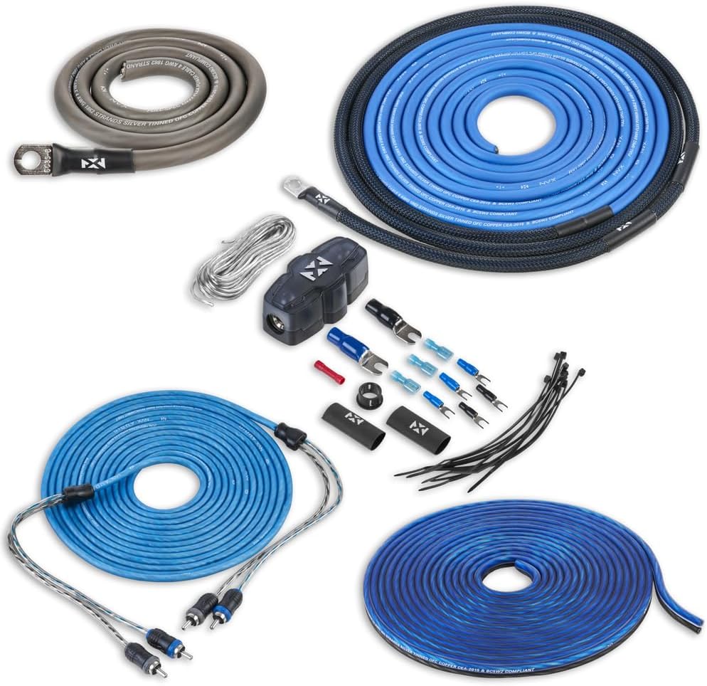 NVX True 4 Gauge AWG Complete Amplifier Wiring Kit Review