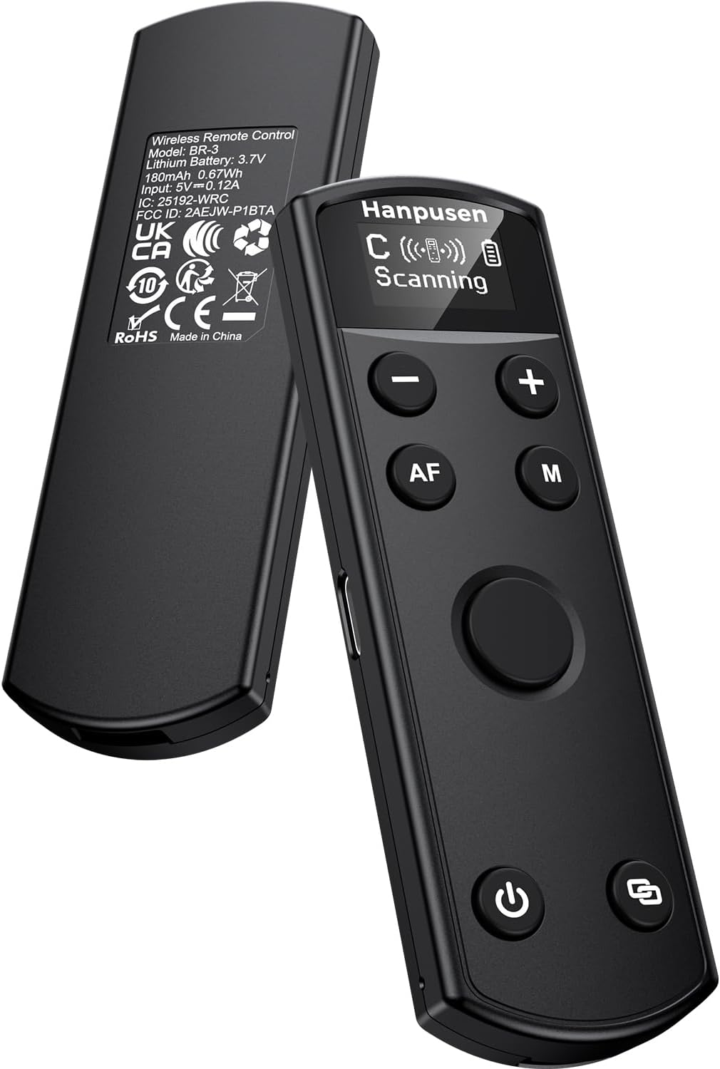 Canon Camera Remote Control by Hanpusen - Rechargeable Shutter Release