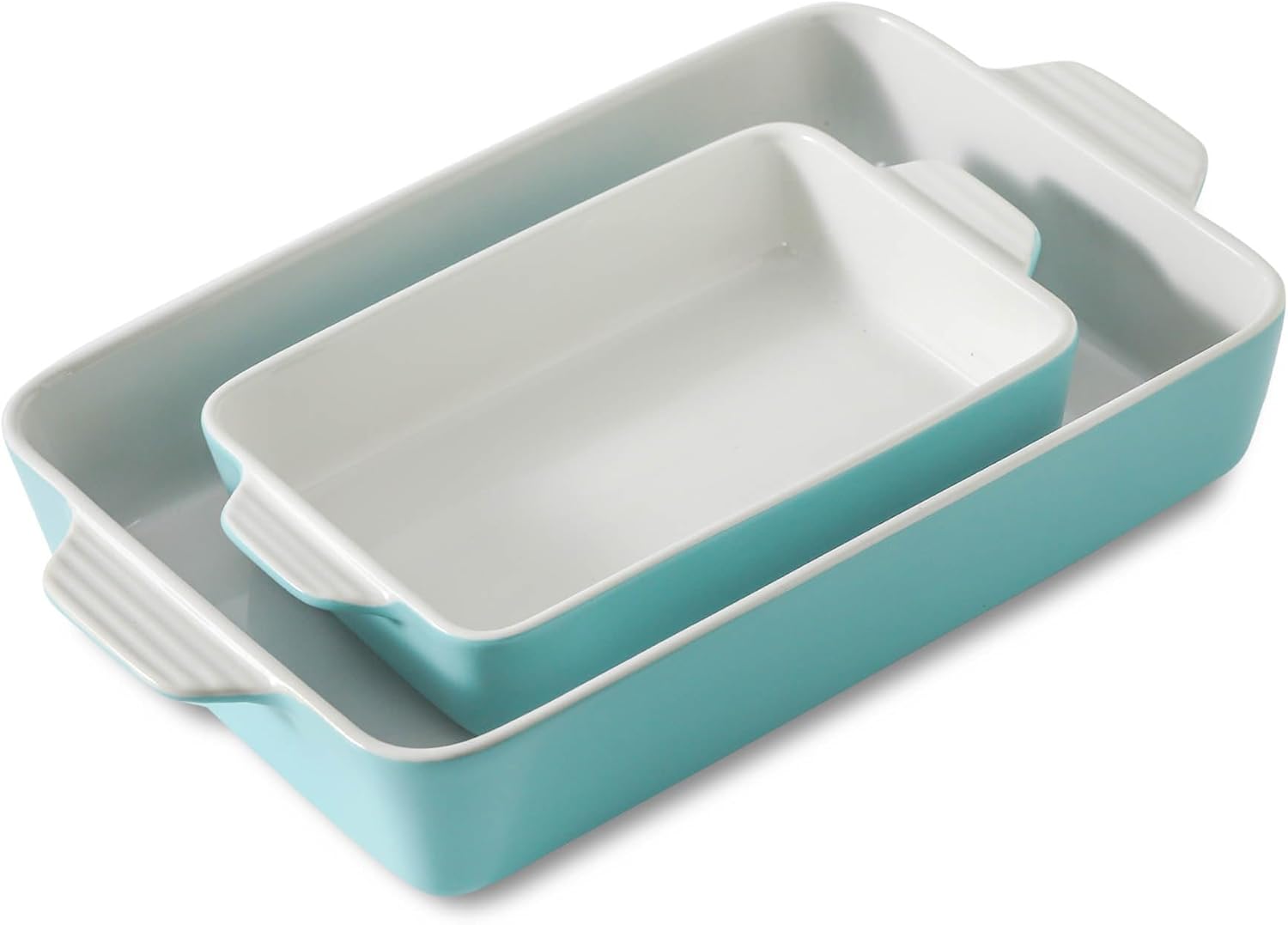 Ceramic Baking Casserole Dish Set with Handles for All Occasions