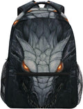 Silver Dragon in The Dark Backpack for 15.6 in Laptop - Durable School