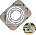 Stay Warm in Style: Stainless Steel Stove Jack for Winter Camping