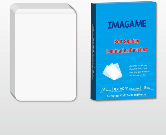 IMAGAME Self-Sealing Laminating Pouches: Easy, Durable Protection
