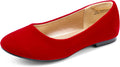 DREAM PAIRS Girls Dress Shoes Slip on Ballerina Flats Stylish