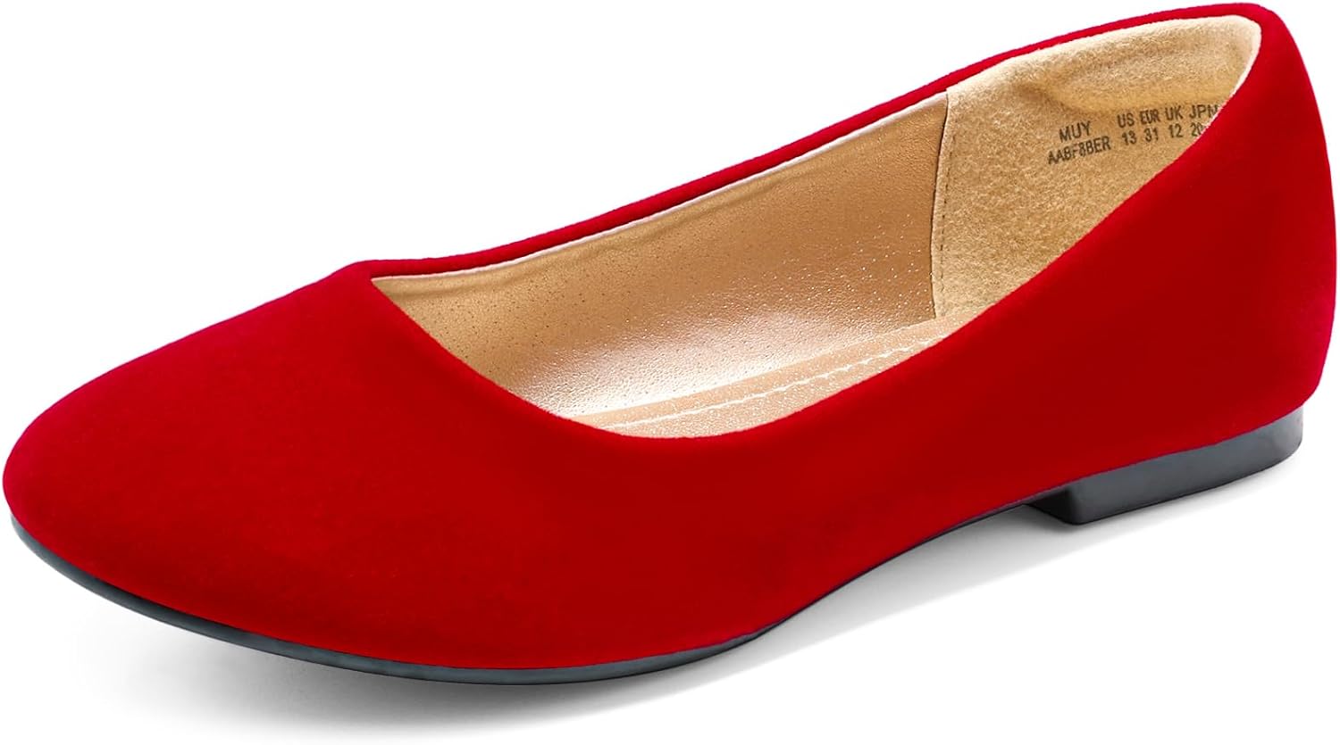 DREAM PAIRS Girls Dress Shoes Slip on Ballerina Flats Stylish