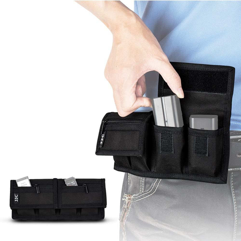 JJC Camera Battery Pouch with Zipped Pocket