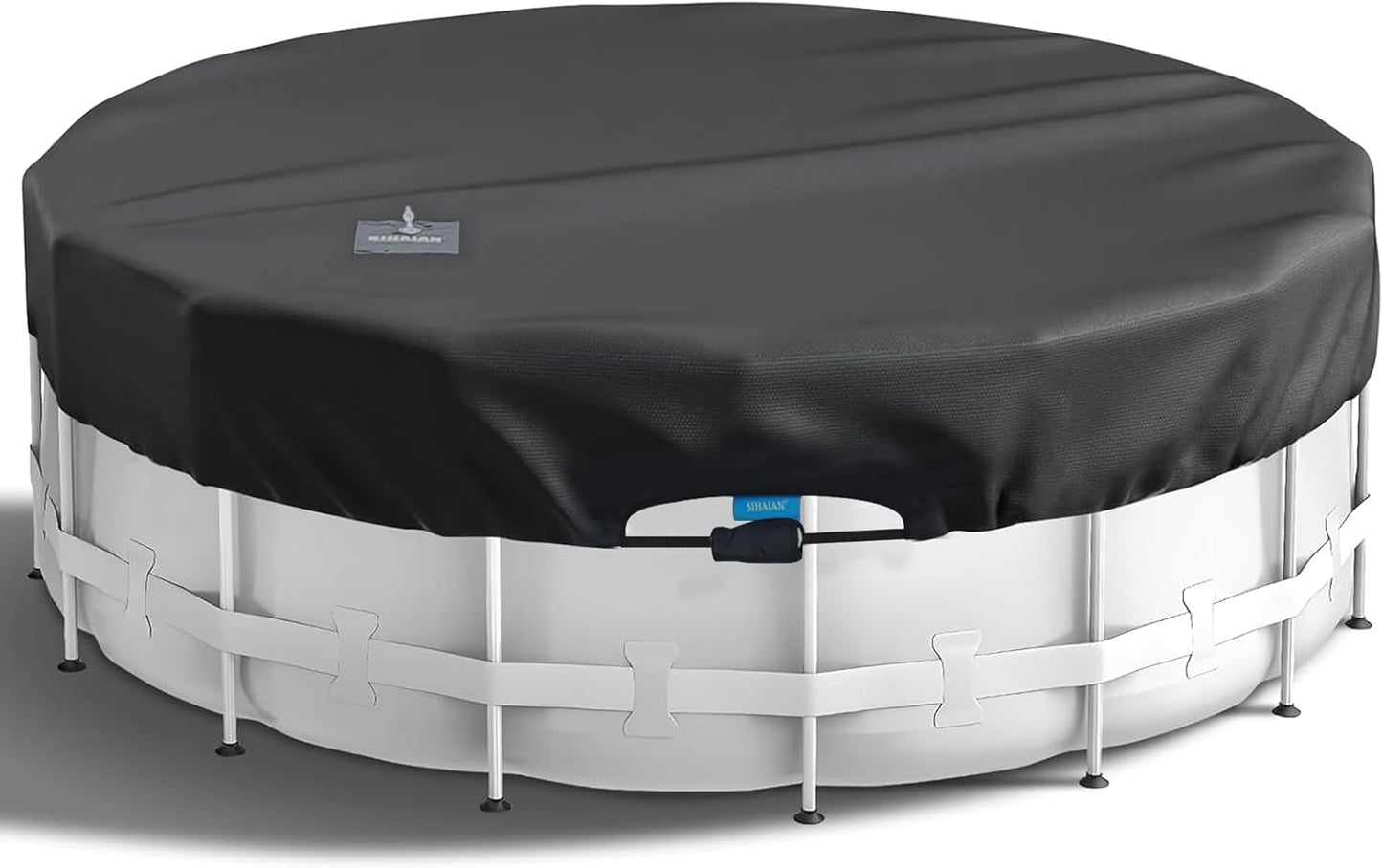 16 Ft Pool Cover for Above Ground Pools - Quick Installation