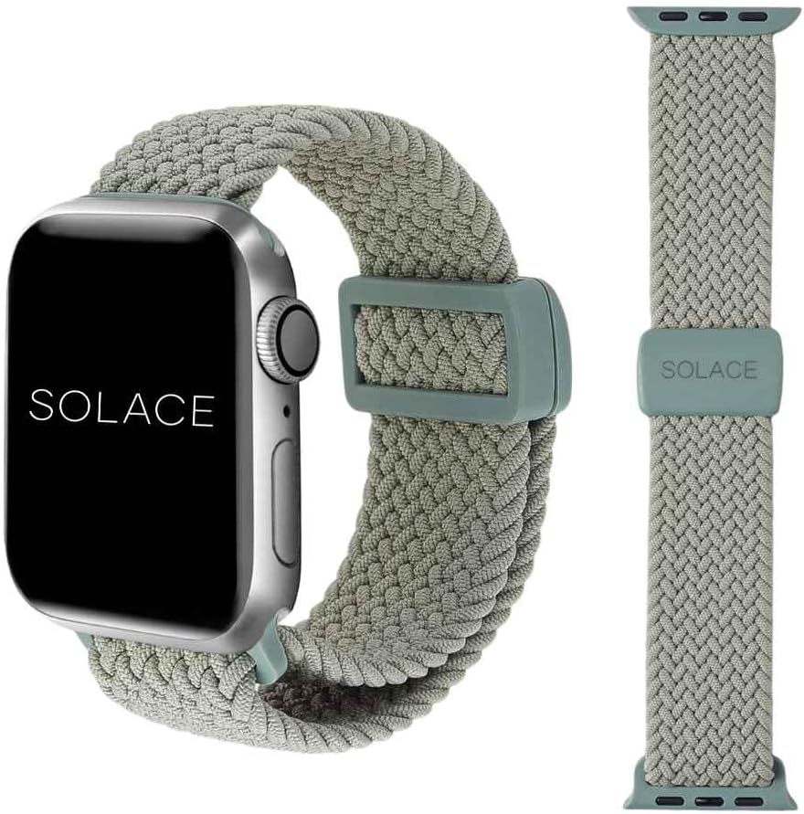 Imperium Adapt Wide Adjustable Nylon Braided Apple Watch Band