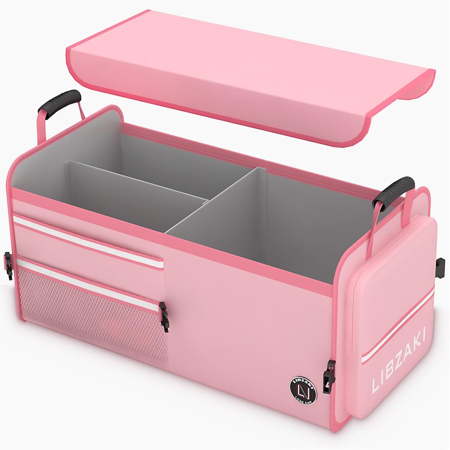 LIBZAKI Car Trunk Storage Organizer for SUVs and Sedans