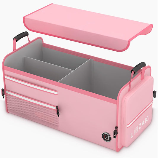 LIBZAKI Car Trunk Storage Organizer for SUVs and Sedans