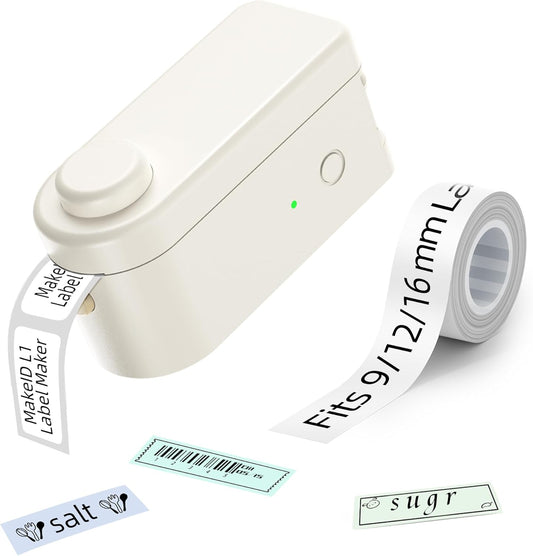 Makeid Waterproof Label Maker - Portable & Wireless Printer
