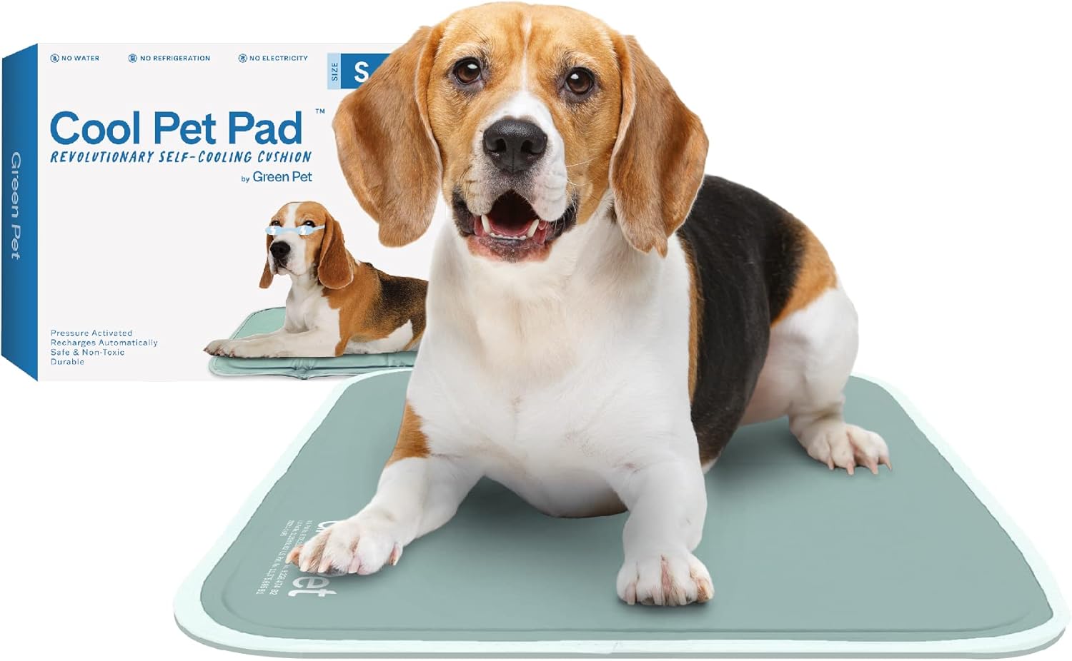 Cool Pet Pad for Dogs & Cats - Self-Cooling Mat for Comfort