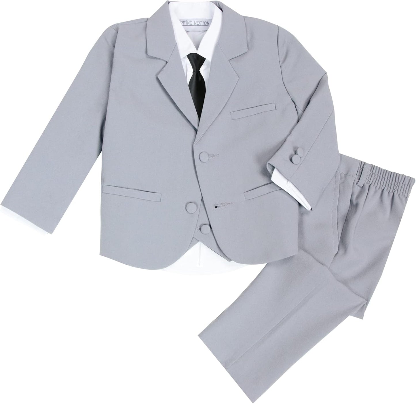 Classic Fit Formal Dress Suit Set for Baby Boys by Spring Notion