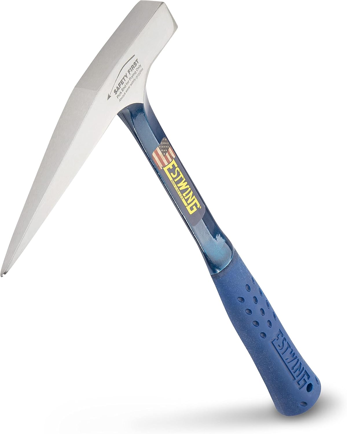 ESTWING Rock Pick - 13 oz Geology Hammer with Shock Reduction Grip