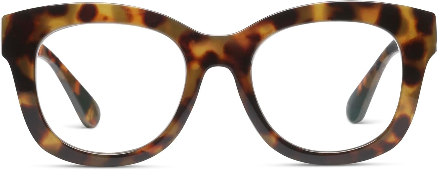 Peepers Center Stage Progressive Square Oversized Glasses
