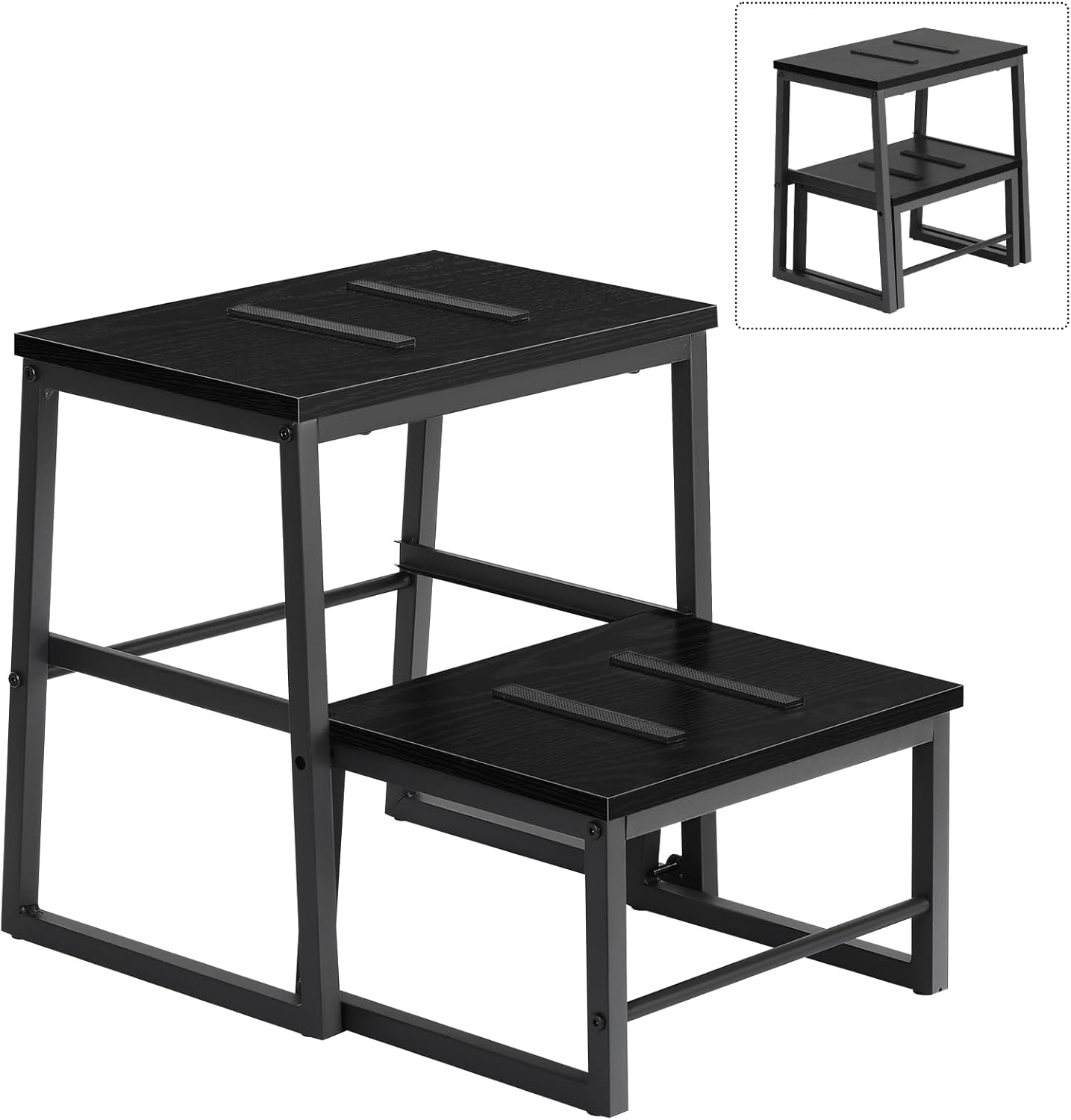 LIANTRAL 2 Step Stool for Adults and Kids, Heavy Duty Design