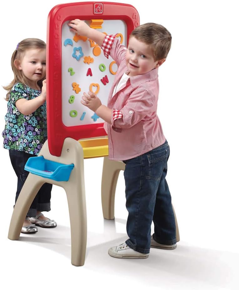 Step2 All Around Easel for Two - Double-Sided Art Board