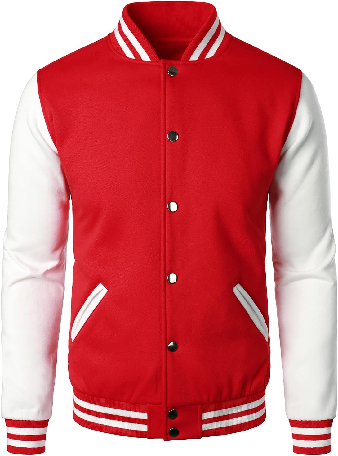 Varsity Baseball Jacket for Men - Stylish Letterman Design