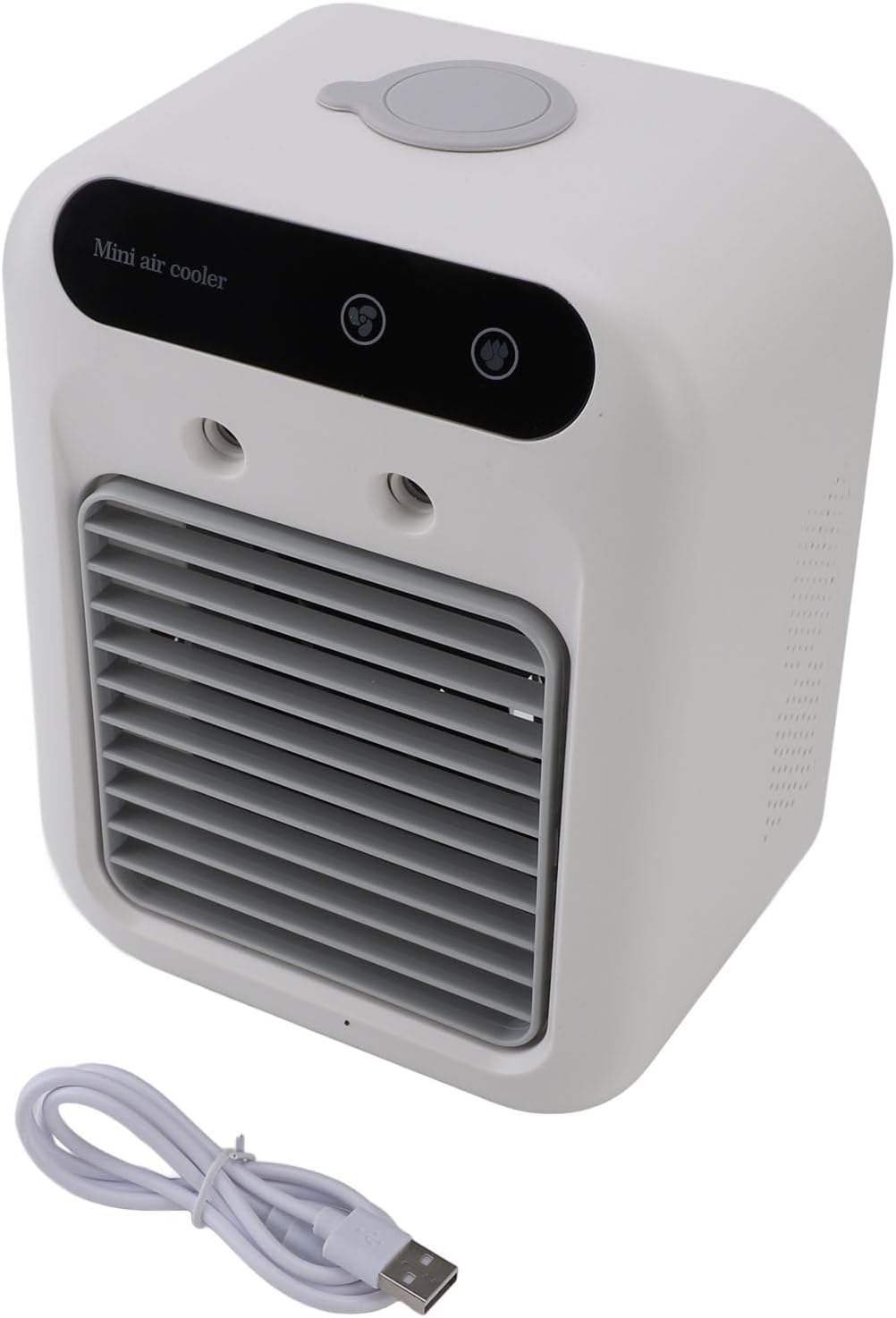 Portable Cooling Fan with Long-Lasting Spray