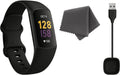 Fitbit Charge 6 Fitness Tracker Bundle - GPS, HR & Fast Charger