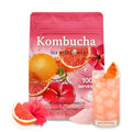 KKOKDAM Kombucha Tea Grapefruit & Hibiscus - Instant Sugar Free Mix